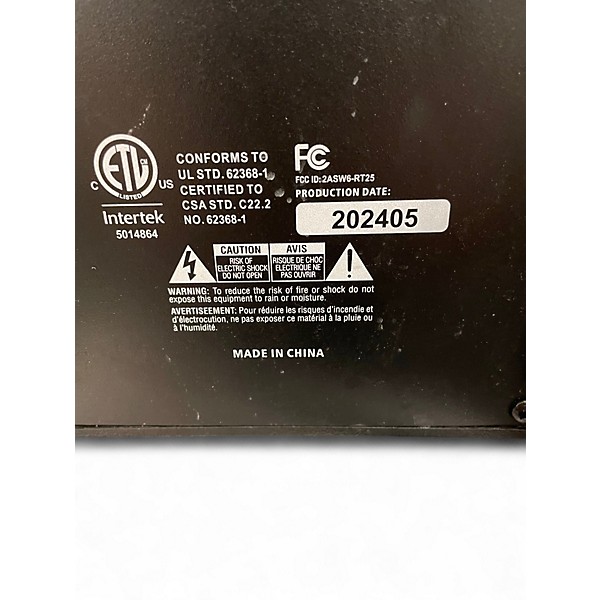 Used Harbinger ROADTRIP 25 Powered Speaker