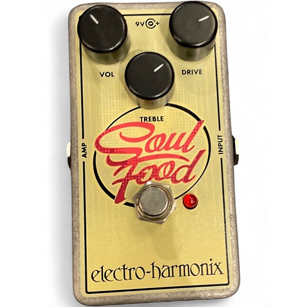 Used Electro-Harmonix Soul Food Overdrive Effect Pedal