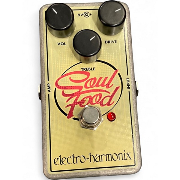 Used Electro-Harmonix Soul Food Overdrive Effect Pedal