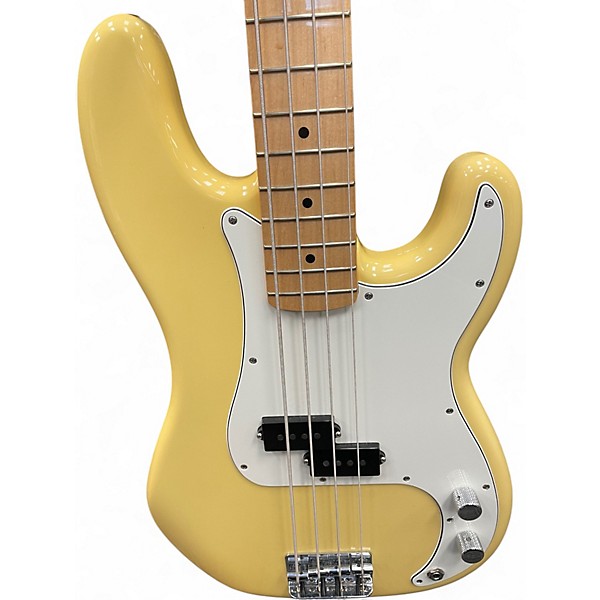 Used Fender Player Precision Bass Buttercream Electric Bass Guitar