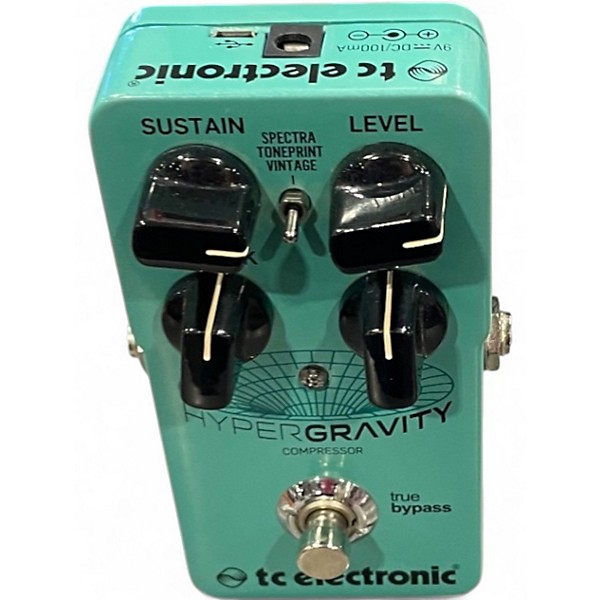 Used TC Electronic HyperGravity Compressor Effect Pedal