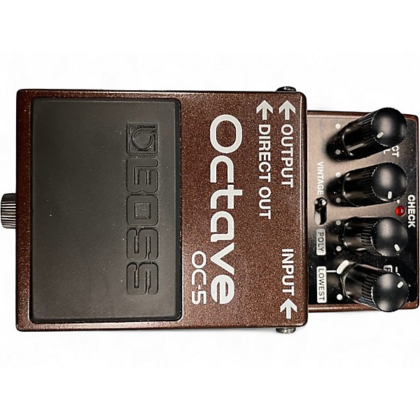 Used BOSS OCTAVE OC-5 Effect Pedal