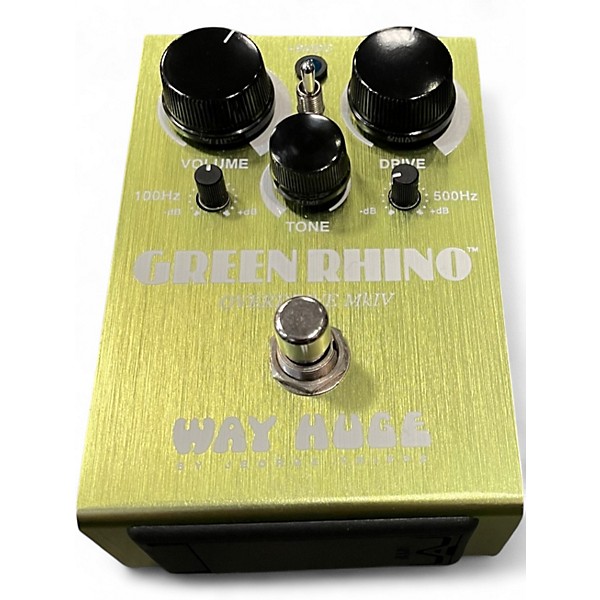 Used Way Huge Electronics WHE202 Green Rhino Overdrive Effect Pedal