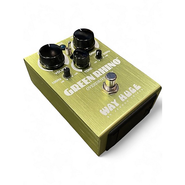 Used Way Huge Electronics WHE202 Green Rhino Overdrive Effect Pedal