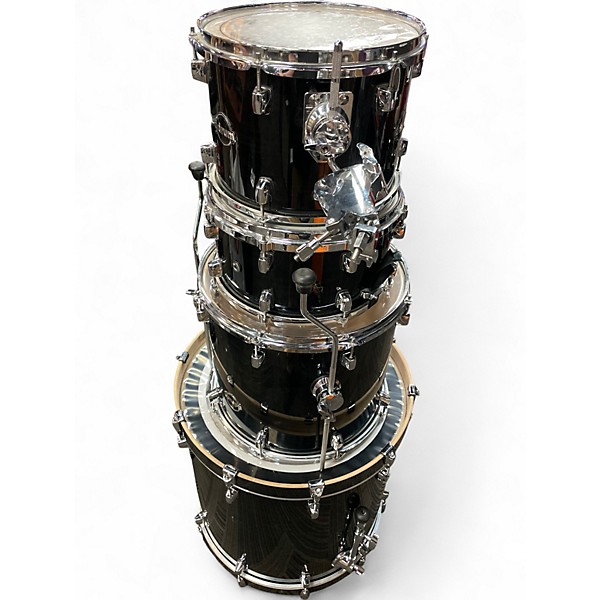 Used ddrum 4 Piece Dominion Birch Black Drum Kit