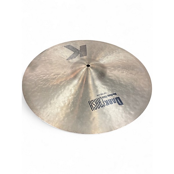 Used Zildjian 18in K Medium Dark Thin Crash Cymbal