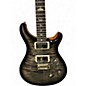 Used PRS Wood Library Custom 24 10 Top Charcoal Solid Body Electric Guitar