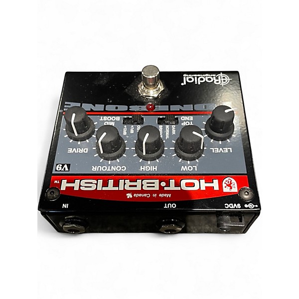 Used Radial Engineering Tonebone Hot British Tube Drive Effect Pedal
