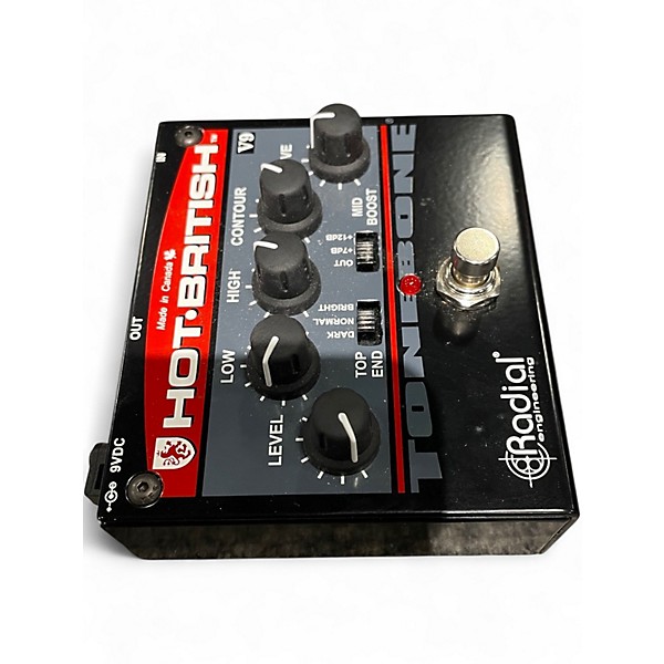 Used Radial Engineering Tonebone Hot British Tube Drive Effect Pedal