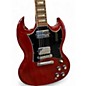 Used Gibson SG Standard Wine Red Solid Body Electric Guitar