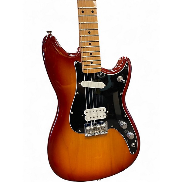 Used Fender Duo Sonic HS 2 Color Sunburst Solid Body Electric Guitar