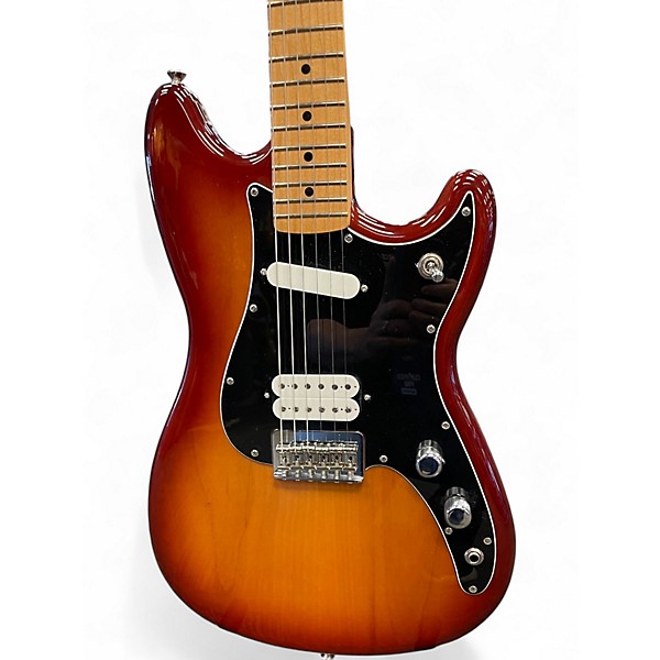 Used Fender Duo Sonic HS 2 Color Sunburst Solid Body Electric Guitar
