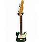 Used Squier Classic Vibe 1960s Custom Esquier Tele Sherwood Green Solid Body Electric Guitar thumbnail
