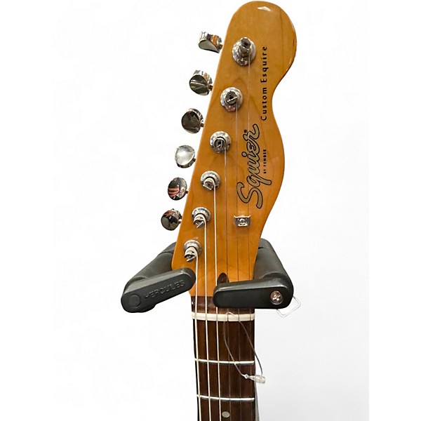 Used Squier Classic Vibe 1960s Custom Esquier Tele Sherwood Green Solid Body Electric Guitar