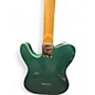Used Squier Classic Vibe 1960s Custom Esquier Tele Sherwood Green Solid Body Electric Guitar