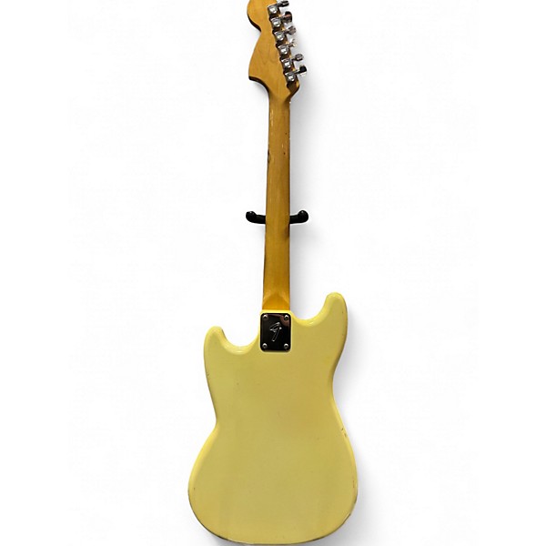 Vintage 1980 Fender Bronco Olympic White Solid Body Electric Guitar