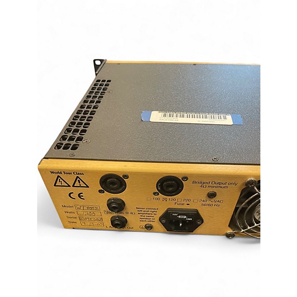 Used Eden WT800 World Tour Bass Amp Head