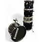 Used Ludwig 5 Piece Accent Black Drum Kit thumbnail