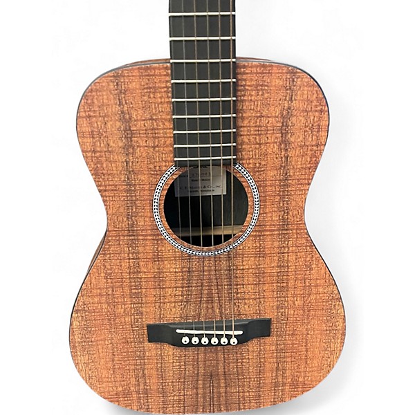 Used Martin LXK2 Left Handed Natural Acoustic Guitar