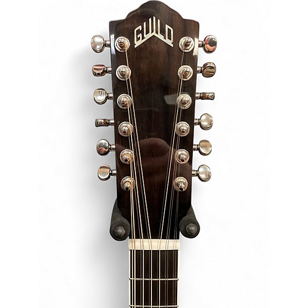 Used Guild F2512CE Deluxe 2 Tone Sunburst 12 String Acoustic Electric Guitar