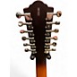Used Guild F2512CE Deluxe 2 Tone Sunburst 12 String Acoustic Electric Guitar