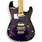 Used Charvel Pro Mod San Dimas HH FR Trans Purple Solid Body Electric Guitar