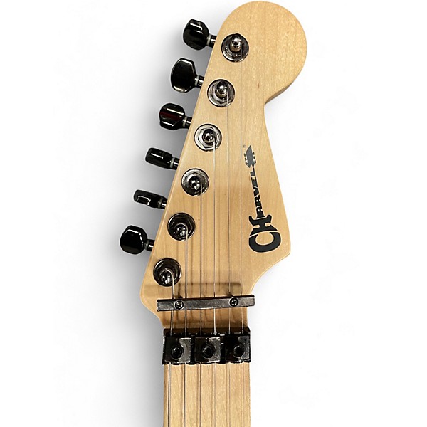 Used Charvel Pro Mod San Dimas HH FR Trans Purple Solid Body Electric Guitar