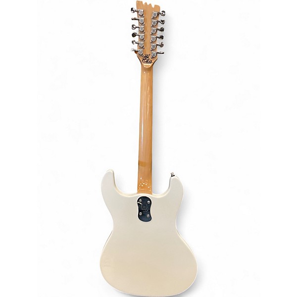 Used Hallmark 65 CUSTOM XII Pearl White Solid Body Electric Guitar