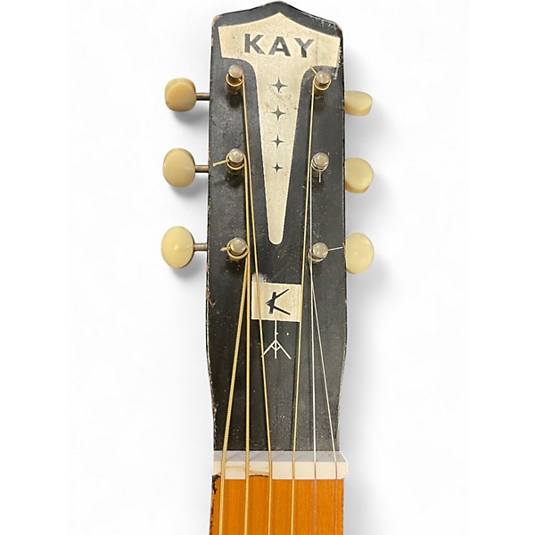 Used Kay Music Note Tobacco Burst Acoustic Guitar