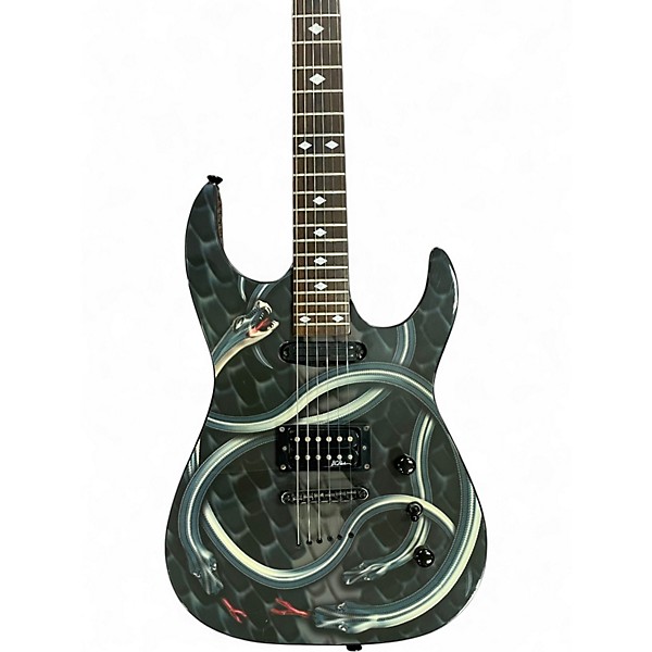 Used B.C. Rich ASM Body Art Series The Deceiver Solid Body Electric Guitar