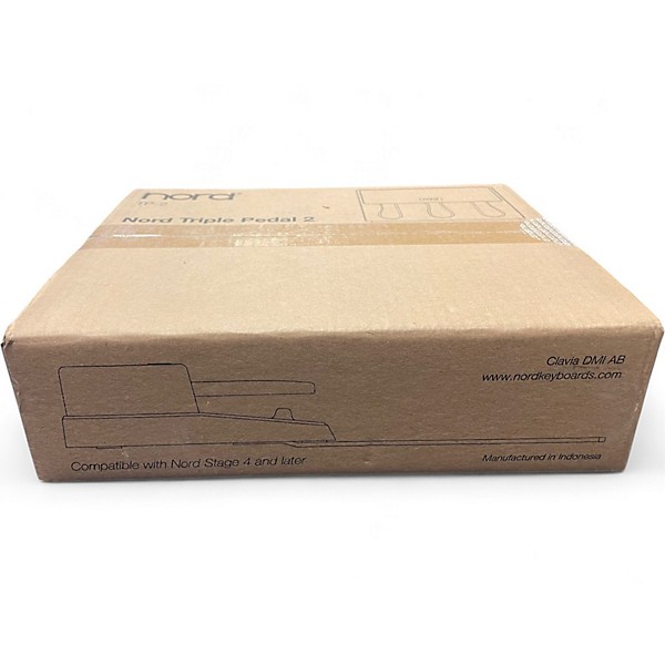 Used Nord TRIPLE PEDAL 2 Sustain Pedal