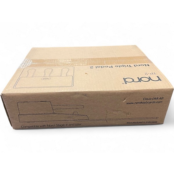 Used Nord TRIPLE PEDAL 2 Sustain Pedal