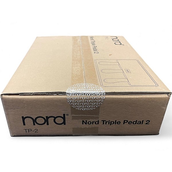 Used Nord TRIPLE PEDAL 2 Sustain Pedal
