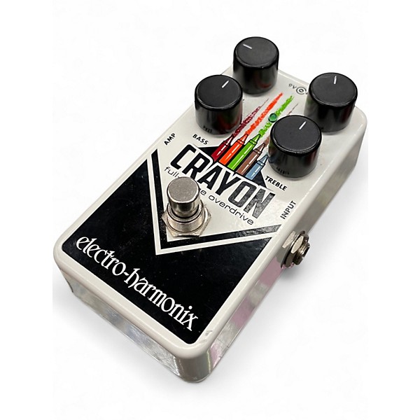 Used Electro-Harmonix Crayon Full Range Overdrive Effect Pedal