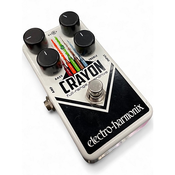 Used Electro-Harmonix Crayon Full Range Overdrive Effect Pedal