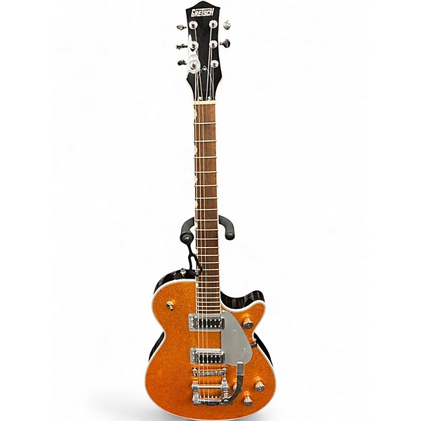 Used Gretsch Guitars G5230T Sparkle Jet FT sgl Cut Bigsby Sparkle jet orange Solid Body Electric Guitar