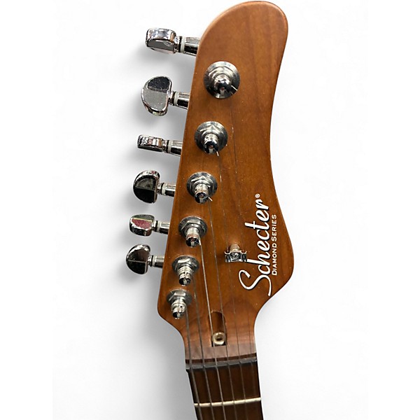 Used Schecter Guitar Research Diamond Series PT Van Nuys nat Solid Body Electric Guitar