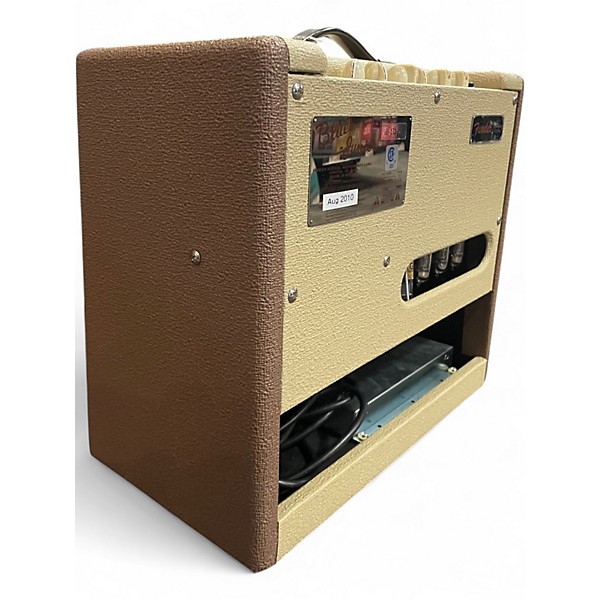 Used 2010 Fender Blues Junior III "Creamy Wine Two-Tone" FSR 15W 1x12 Tube Guitar Combo Amp