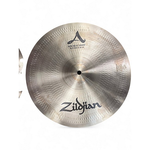 Used Zildjian 14in A Series New Beat Hihat pr Cymbal