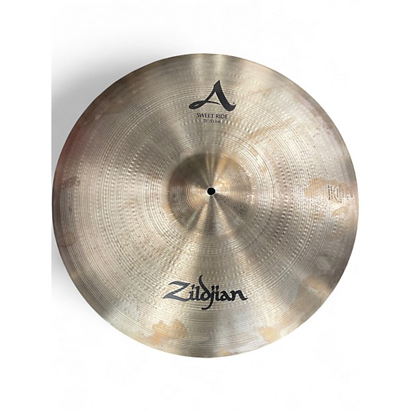 Used Zildjian 21in A Series Sweet Ride Cymbal
