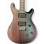 Used PRS CE 24 Swamp Ash Sanblasted black/red Solid Body Electric Guitar