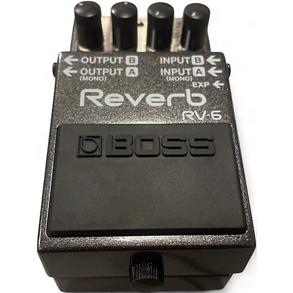 Used BOSS RV6 Digital Reverb Effect Pedal