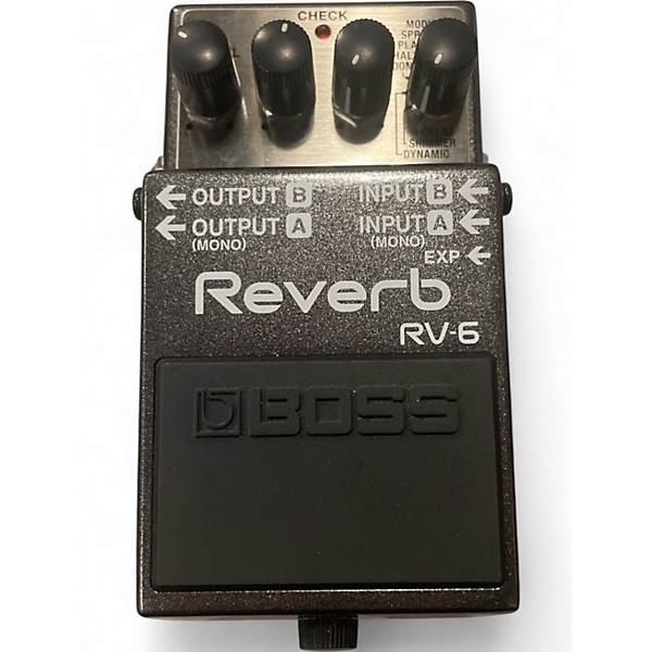 Used BOSS RV6 Digital Reverb Effect Pedal
