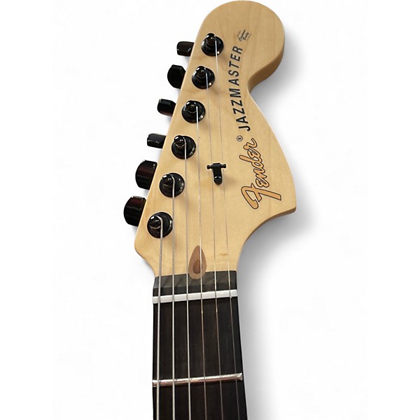 Used Fender Jim Root Signature Jazzmaster Black Solid Body Electric Guitar