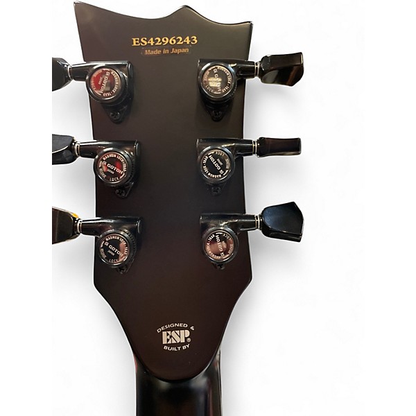 Used ESP E-II Eclipse Crimson Burst Solid Body Electric Guitar