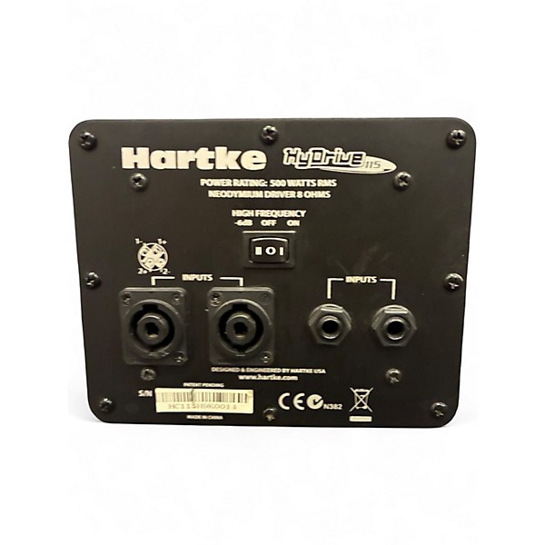 Used Hartke HYPERDRIVE 115 Bass Cabinet