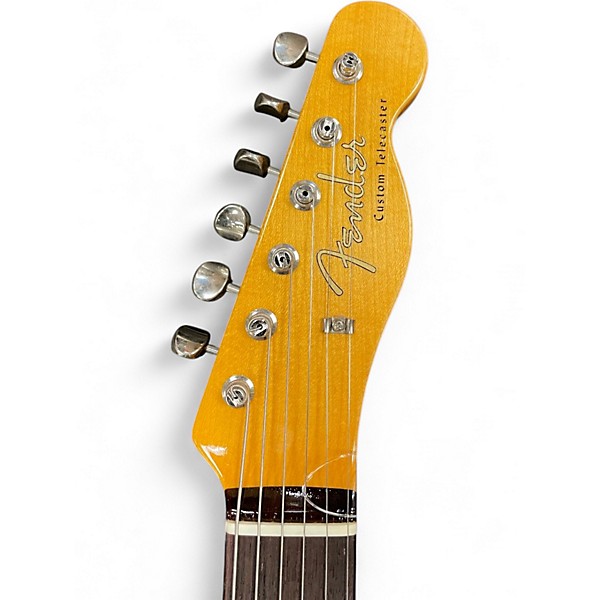 Used Fender Custom Shop Vintage Custom 1959 Telecaster Chocolate 3 Tone Sunburst Solid Body Electric Guitar