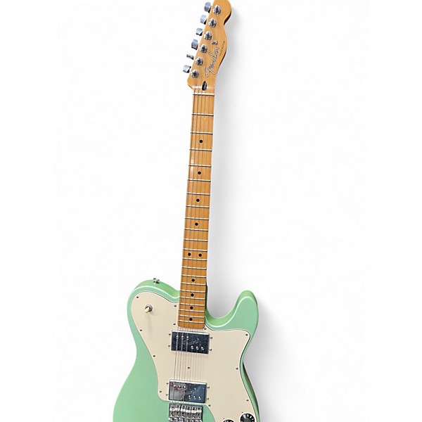 Used Fender Deluxe Telecaster SURF PEARL Solid Body Electric Guitar