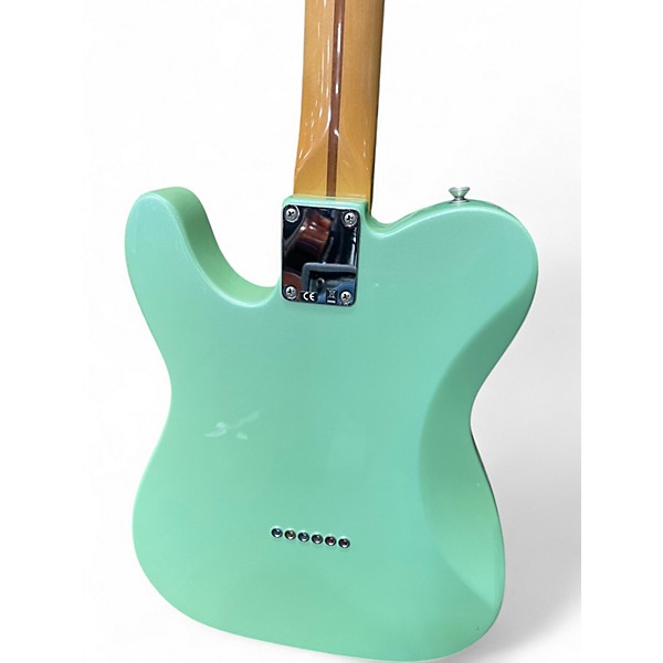 Used Fender Deluxe Telecaster SURF PEARL Solid Body Electric Guitar