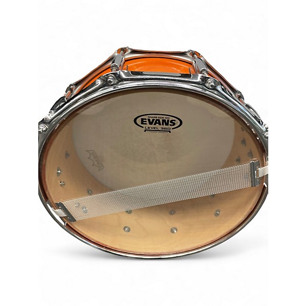 Used Gretsch Drums 14X5.5 Catalina Snare Orange Drum